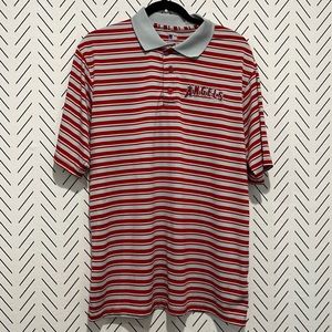 Men's Polo Angels baseball Shirt Size Large. World Series Merchandise.
